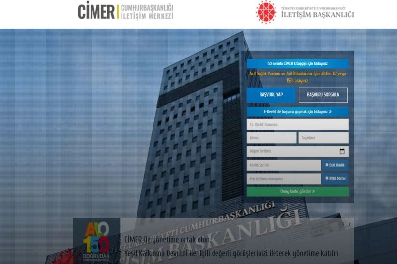 CİMER 'Aile ve N&uuml;fus 10 Yılı' i&ccedil;in vatandaşların g&ouml;r&uuml;ş&uuml; alınıyor
