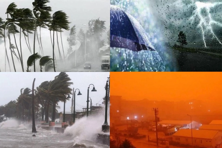 Bir &ccedil;ok b&ouml;lge i&ccedil;in kuvvetli yağış, fırtına, toz taşınımı ve &ccedil;ığ uyarısı