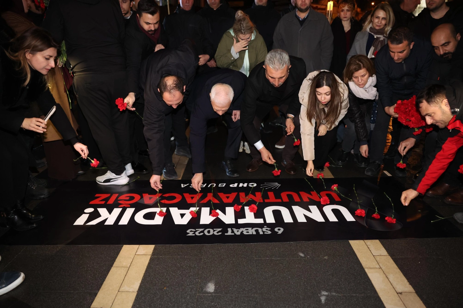 CHP Bursa&rsquo;dan 6 Şubat anması