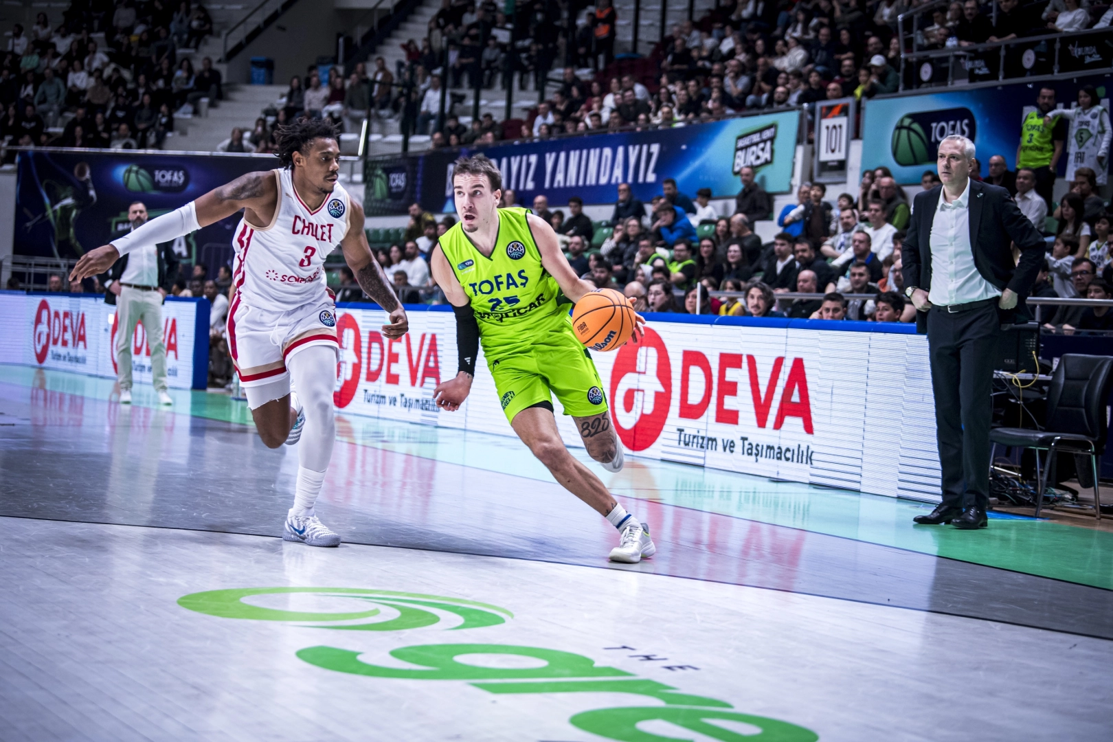 TOFAŞ &ndash; Cholet ma&ccedil;ına kar ertelemesi