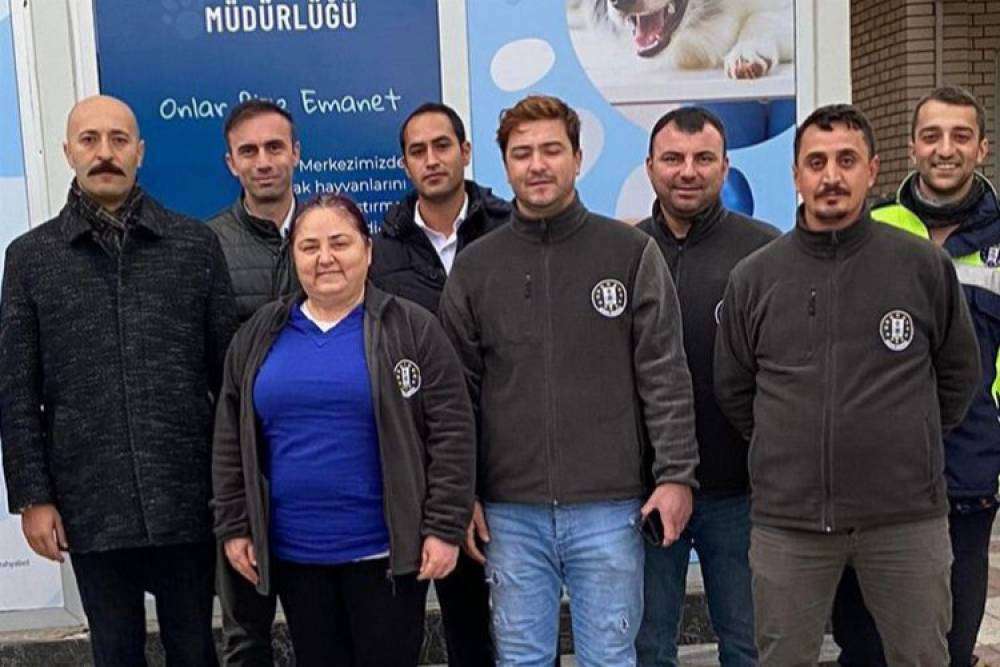 Kütahya'da veterinerlerden rehabilitasyon merkezine ziyaret