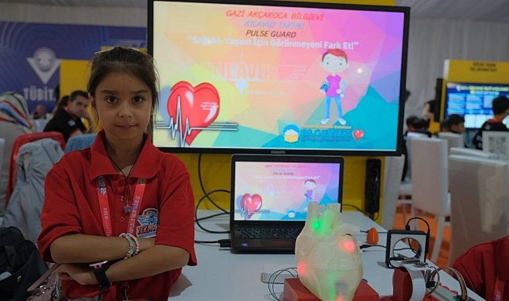 Kocaeli'nin genç dahileri TEKNOFEST'te ses getirdi