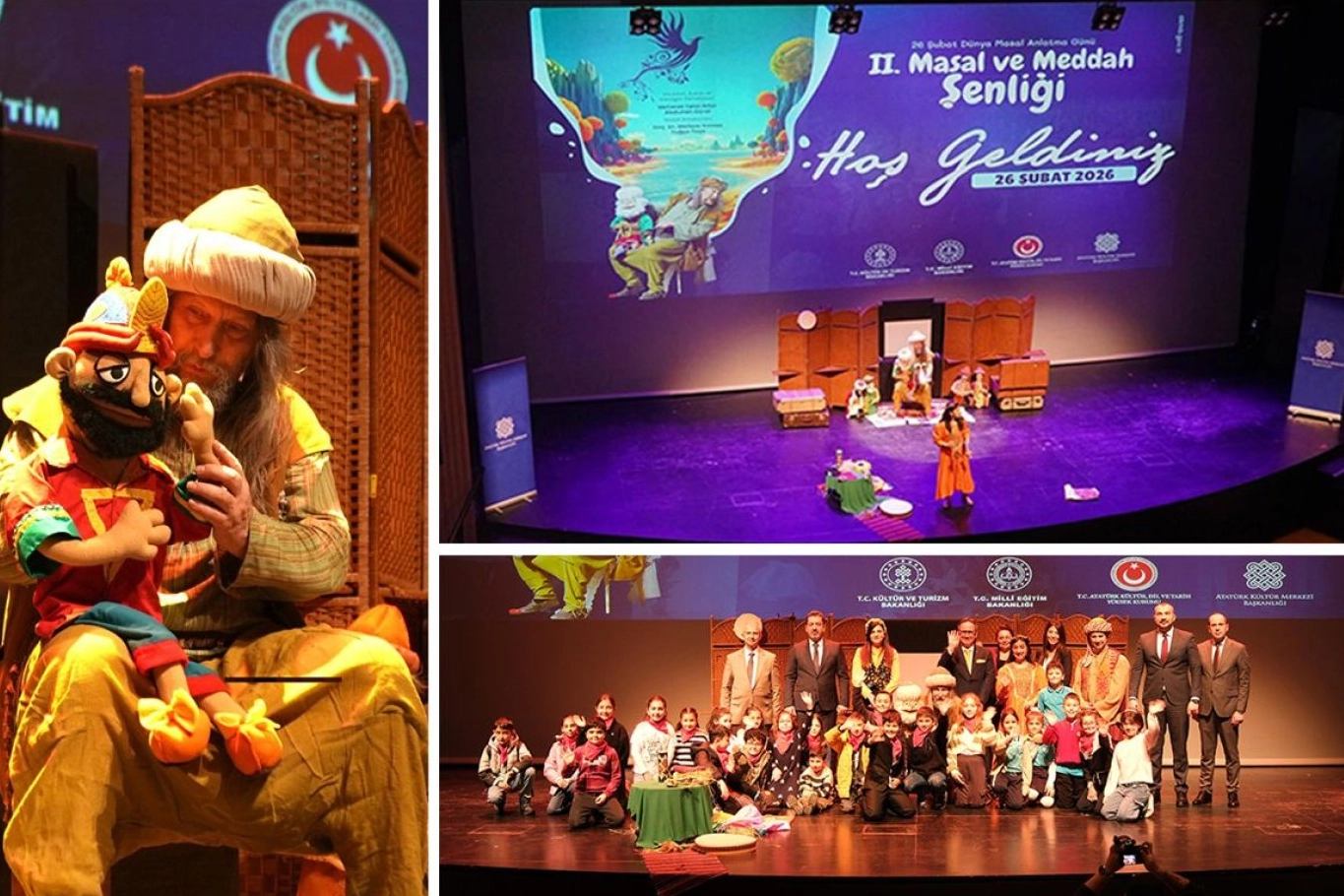 D&uuml;nya Masal Anlatma G&uuml;n&uuml;'nde "II. Masal ve Meddah Şenliği" coşkusu